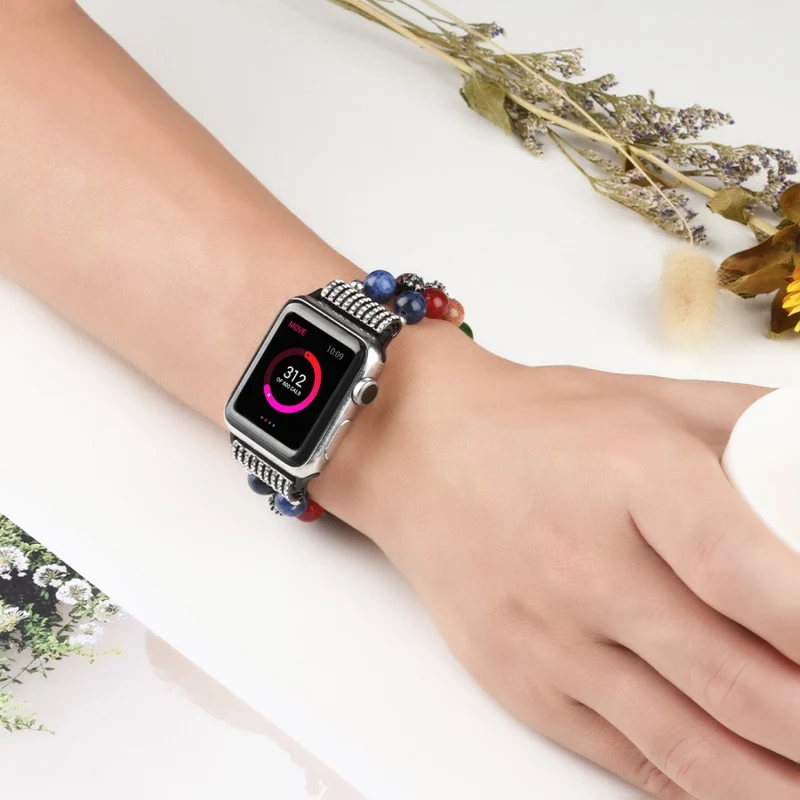 Cool Apple Watch Series 7 45mm Strass armband