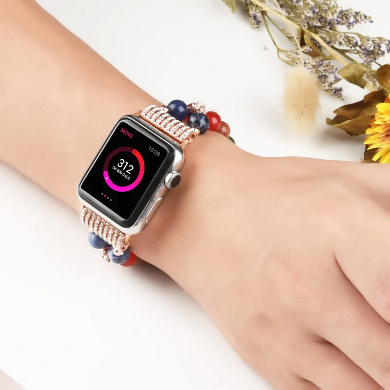 Cool Apple Watch Series 7 45mm Strass armband