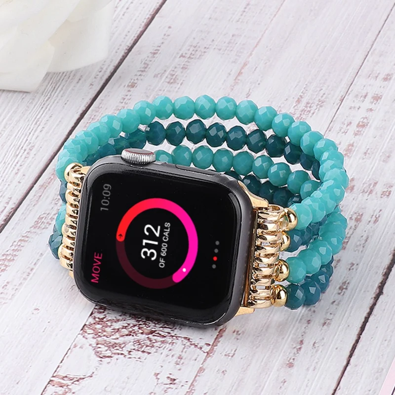 Auffallend modisch Apple Watch Series 7 45mm Strass armband