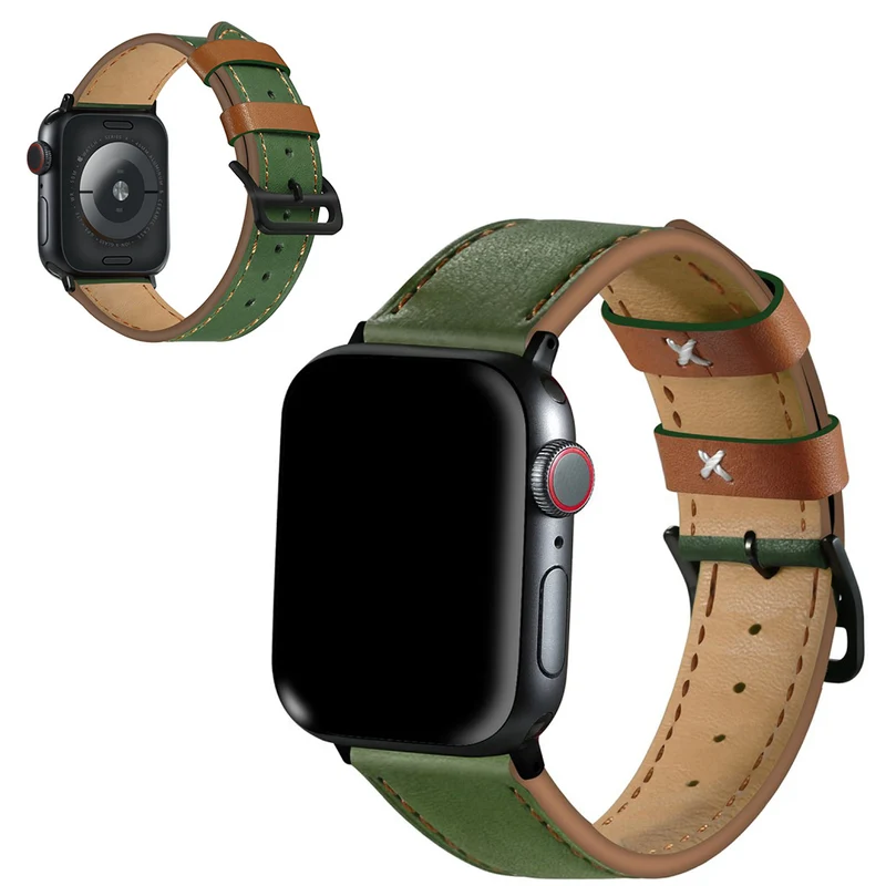 Apple Watch Series 5 40mm / Apple Watch 40mm Echtes Leder armband