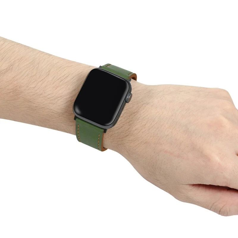 Apple Watch Series 5 40mm / Apple Watch 40mm Echtes Leder armband