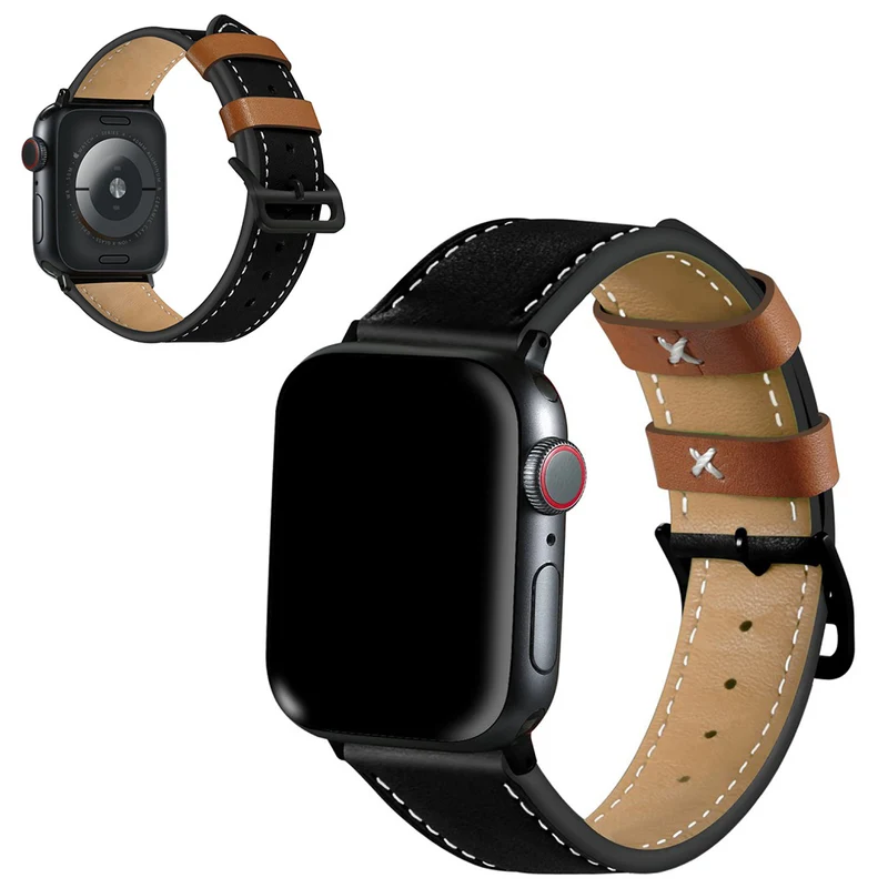 Apple Watch Series 5 40mm / Apple Watch 40mm Echtes Leder armband
