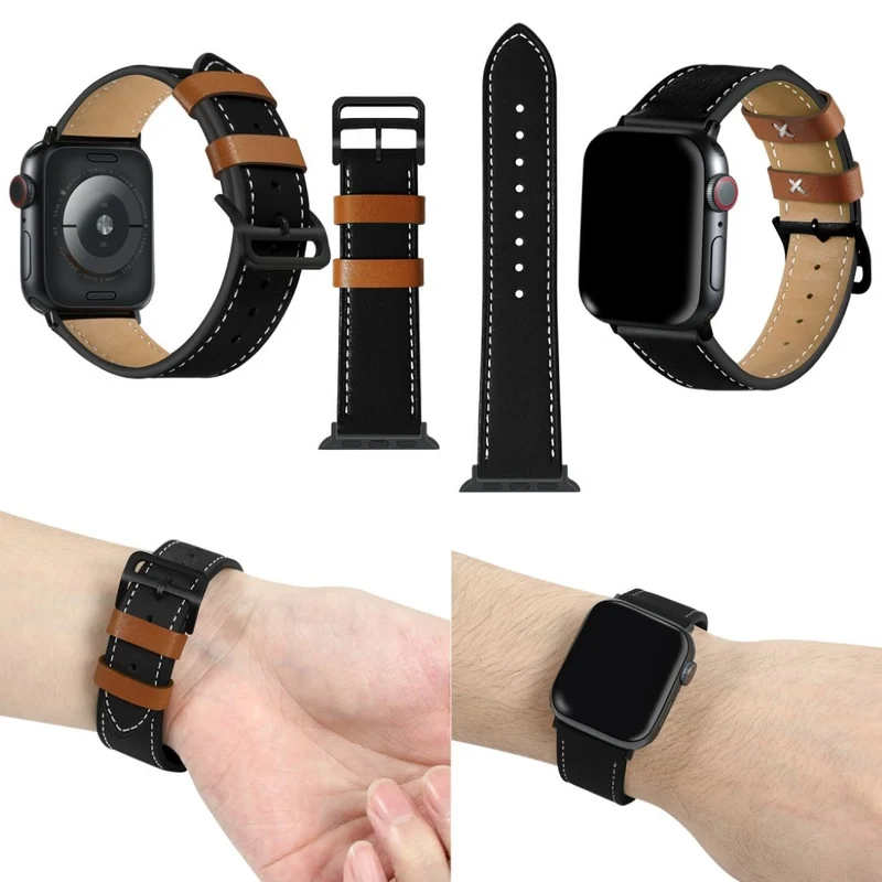 Apple Watch Series 5 40mm / Apple Watch 40mm Echtes Leder armband