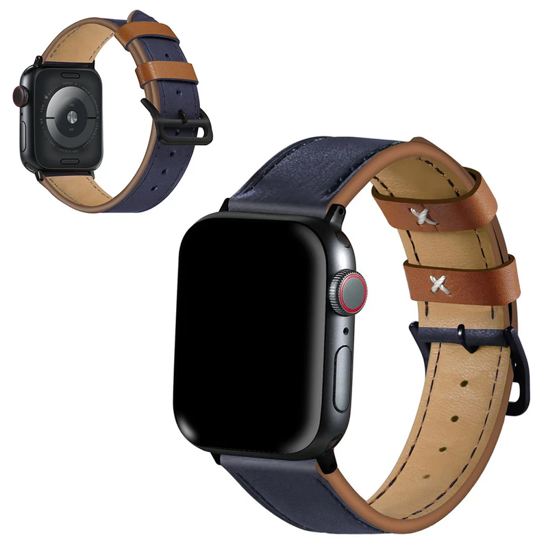 Apple Watch Series 5 40mm / Apple Watch 40mm Echtes Leder armband
