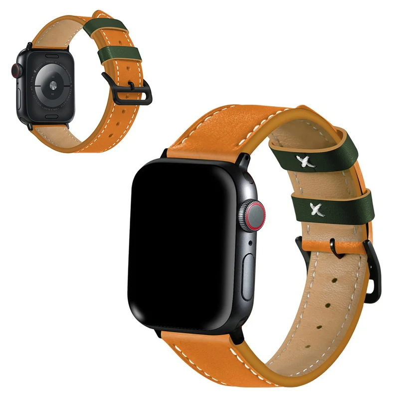 Apple Watch Series 5 40mm / Apple Watch 40mm Echtes Leder armband