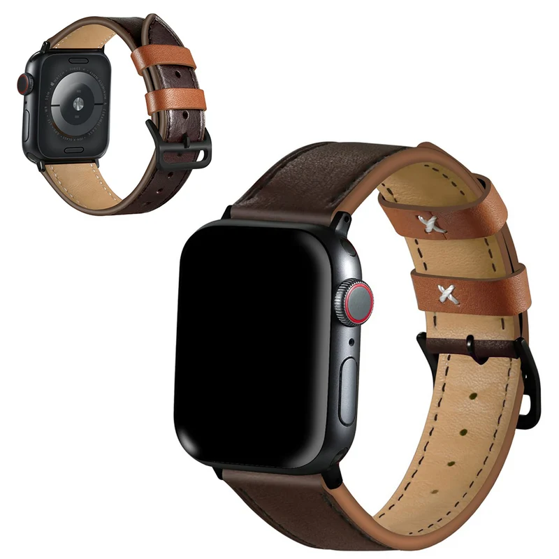 Apple Watch Series 5 40mm / Apple Watch 40mm Echtes Leder armband