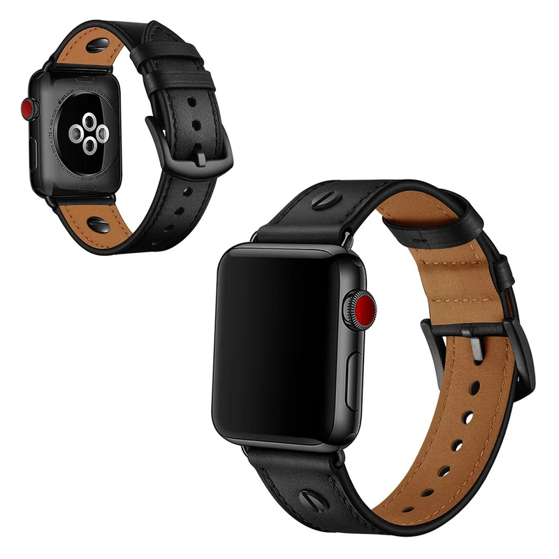 Apple Watch Series 5 40mm / Apple Watch 40mm Echtes Leder armband