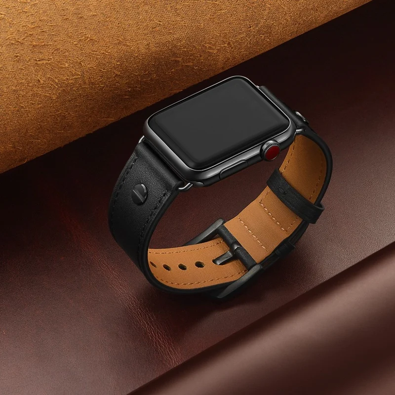 Apple Watch Series 5 40mm / Apple Watch 40mm Echtes Leder armband