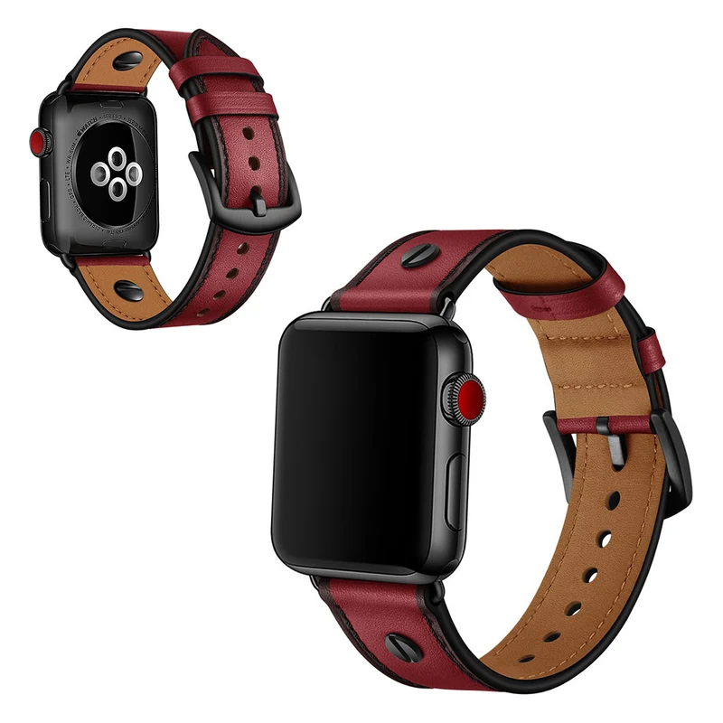 Apple Watch Series 5 40mm / Apple Watch 40mm Echtes Leder armband