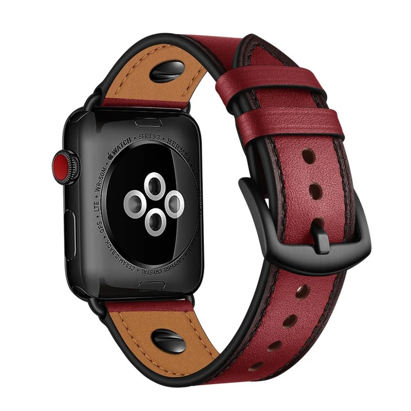 Apple Watch Series 5 40mm / Apple Watch 40mm Echtes Leder armband