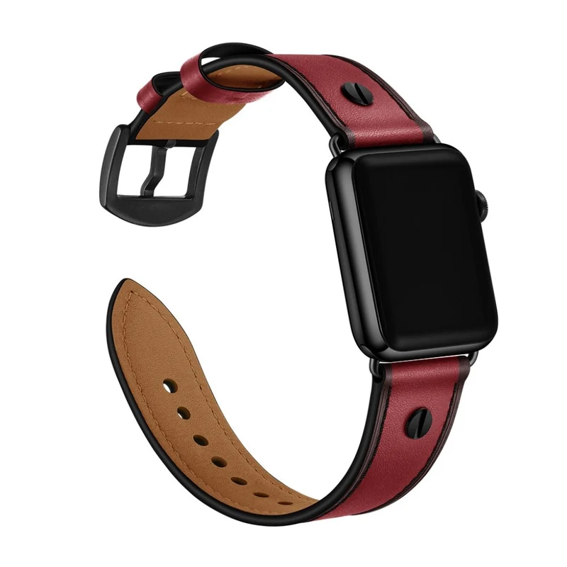 Apple Watch Series 5 40mm / Apple Watch 40mm Echtes Leder armband