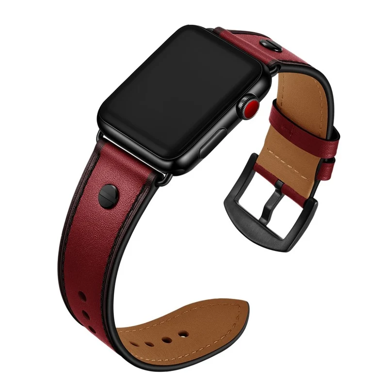 Apple Watch Series 5 40mm / Apple Watch 40mm Echtes Leder armband
