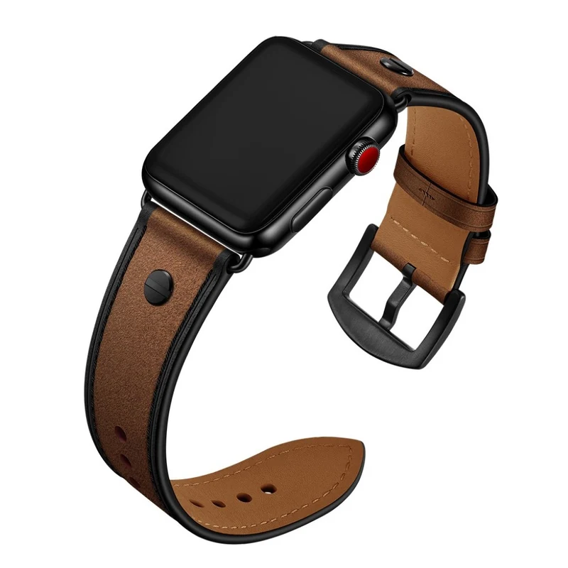Apple Watch Series 5 40mm / Apple Watch 40mm Echtes Leder armband