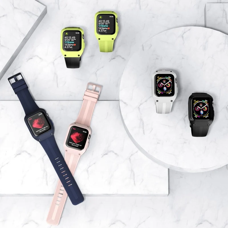 Apple Watch Series 5 40mm / Apple Watch 40mm Silikon / TPU armband
