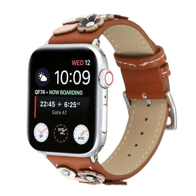 Apple Watch Series 5 40mm / Apple Watch 40mm Echtes Leder armband