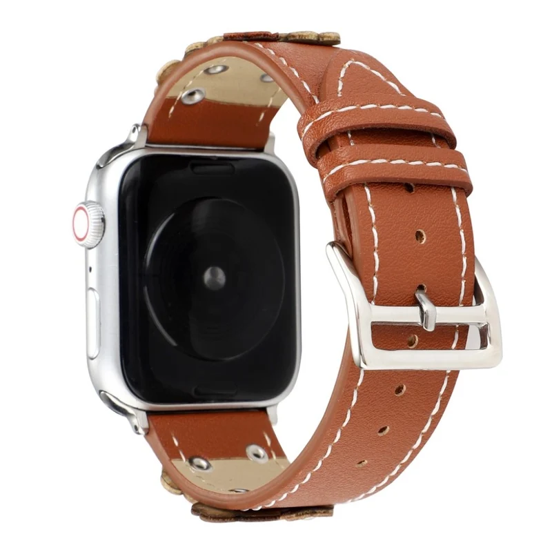Apple Watch Series 5 40mm / Apple Watch 40mm Echtes Leder armband