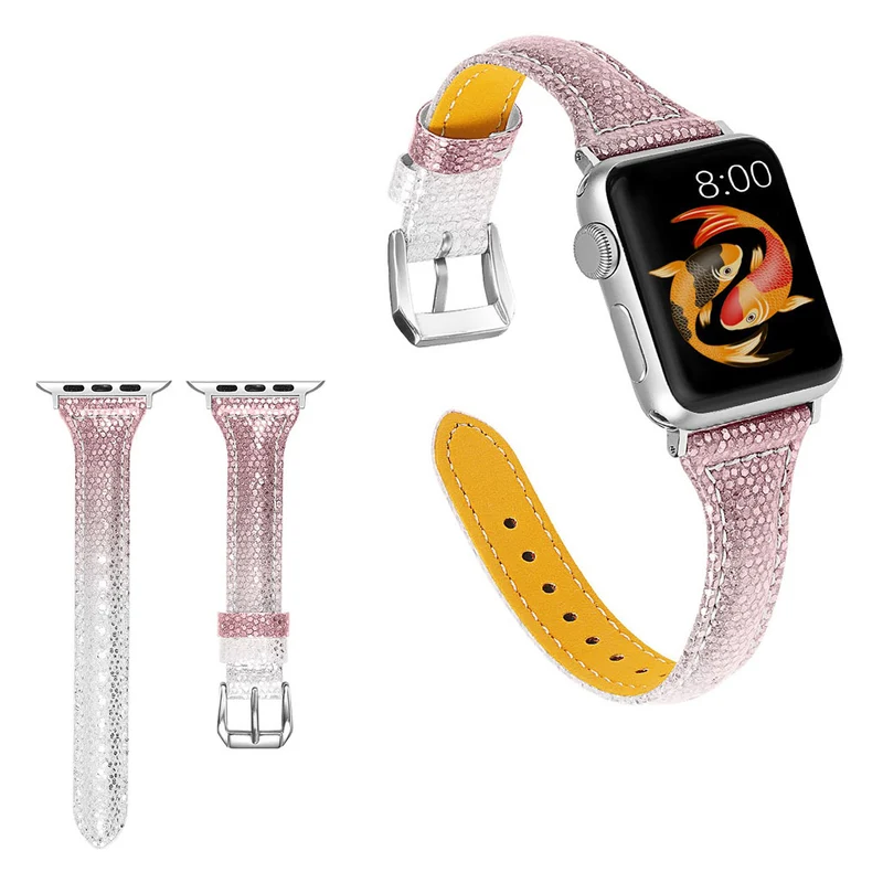 Apple Watch Series 5 40mm / Apple Watch 40mm Echtes Leder armband