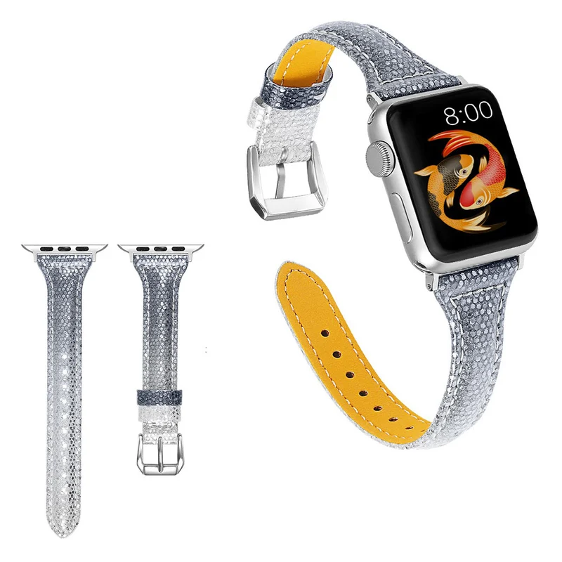 Apple Watch Series 5 40mm / Apple Watch 40mm Echtes Leder armband