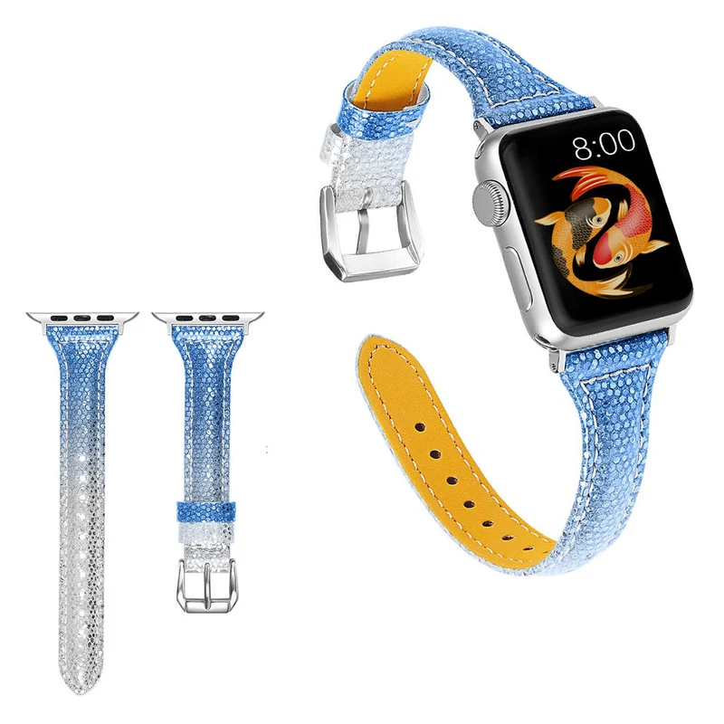 Apple Watch Series 5 40mm / Apple Watch 40mm Echtes Leder armband