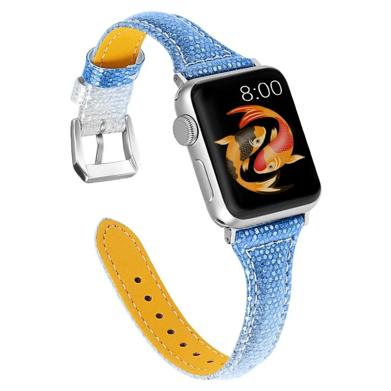 Apple Watch Series 5 40mm / Apple Watch 40mm Echtes Leder armband