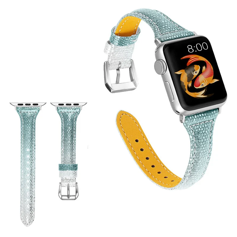 Apple Watch Series 5 40mm / Apple Watch 40mm Echtes Leder armband