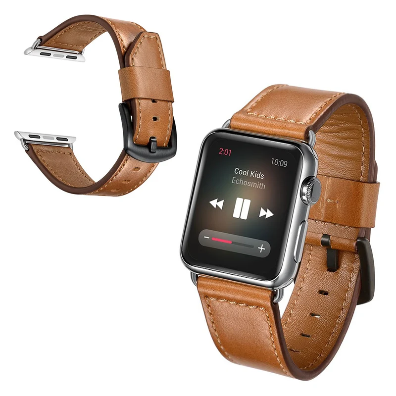Apple Watch Series 5 40mm / Apple Watch 40mm Echtes Leder armband