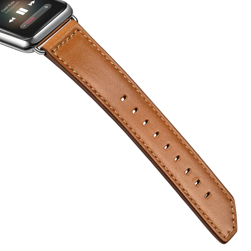 Apple Watch Series 5 40mm / Apple Watch 40mm Echtes Leder armband