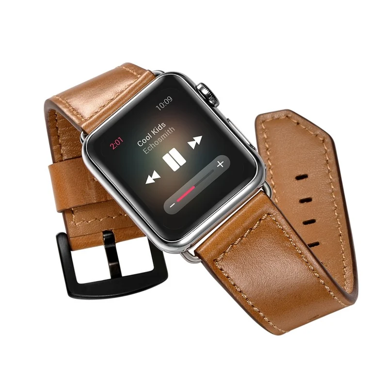 Apple Watch Series 5 40mm / Apple Watch 40mm Echtes Leder armband