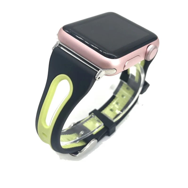Modisch Apple Watch Series 4 44mm Silikon / TPU armband