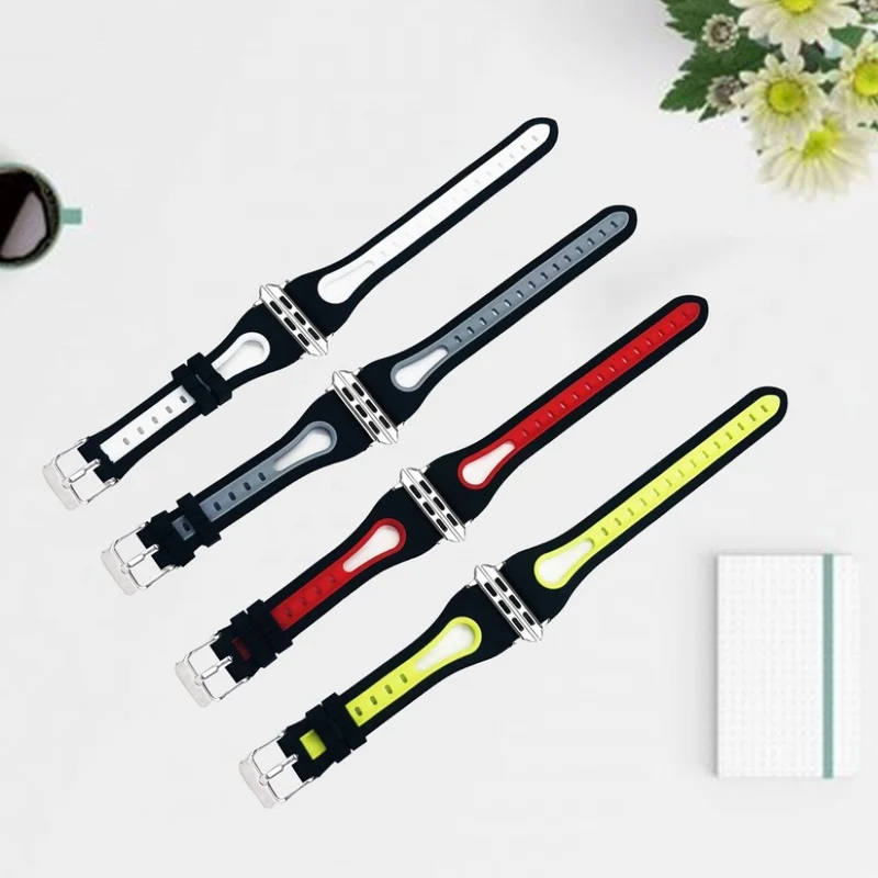 Modisch Apple Watch Series 4 44mm Silikon / TPU armband
