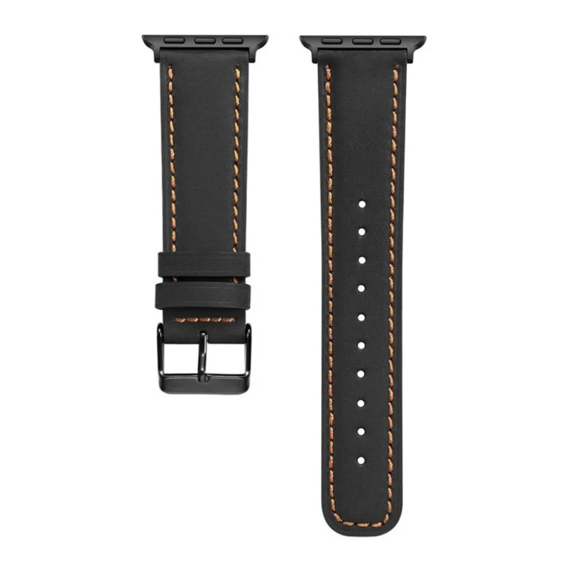 Süß Apple Watch Series 4 44mm Echtes Leder armband