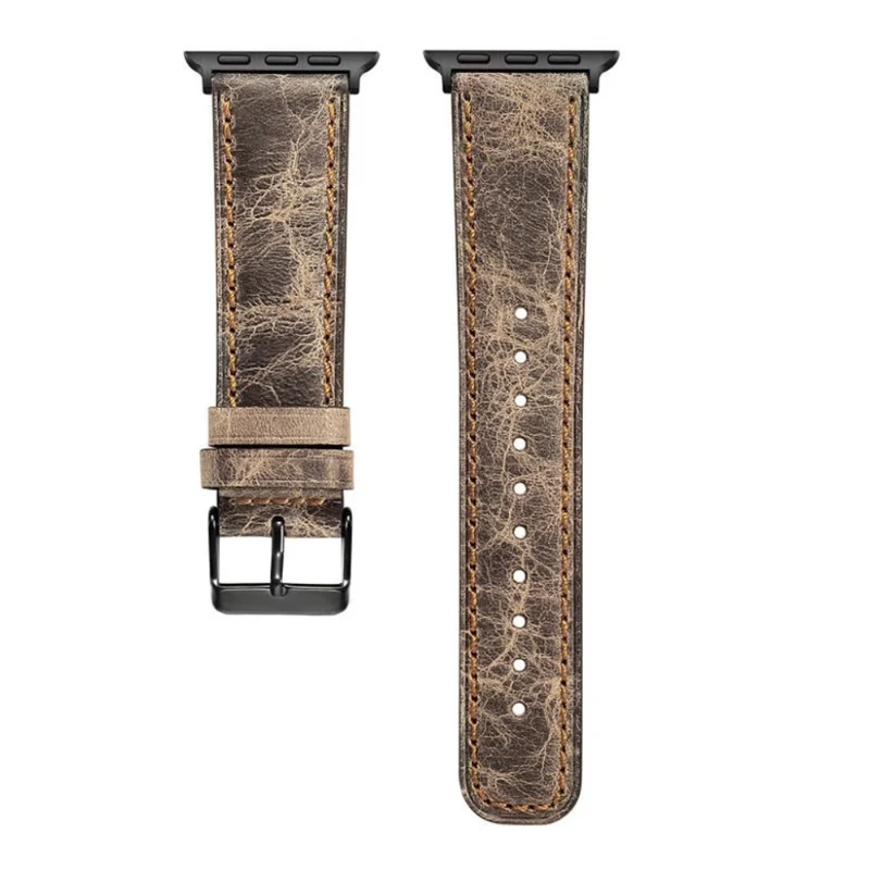 Süß Apple Watch Series 4 44mm Echtes Leder armband