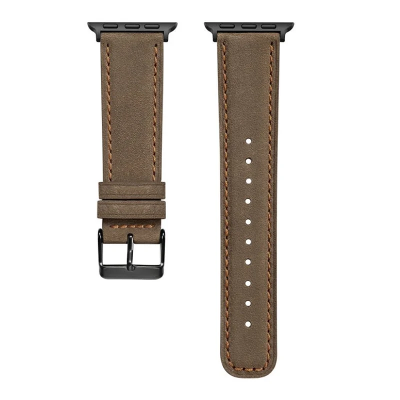 Süß Apple Watch Series 4 44mm Echtes Leder armband