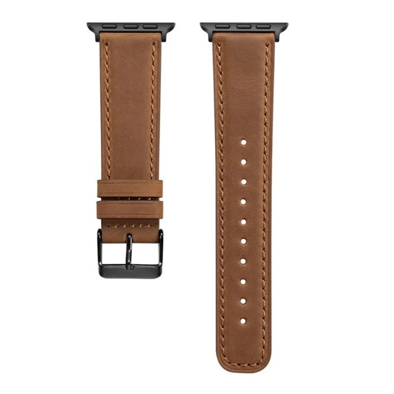 Süß Apple Watch Series 4 44mm Echtes Leder armband