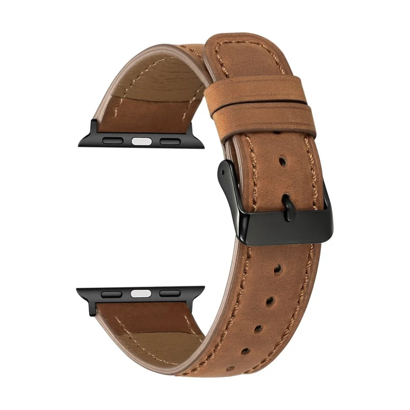 Süß Apple Watch Series 4 44mm Echtes Leder armband