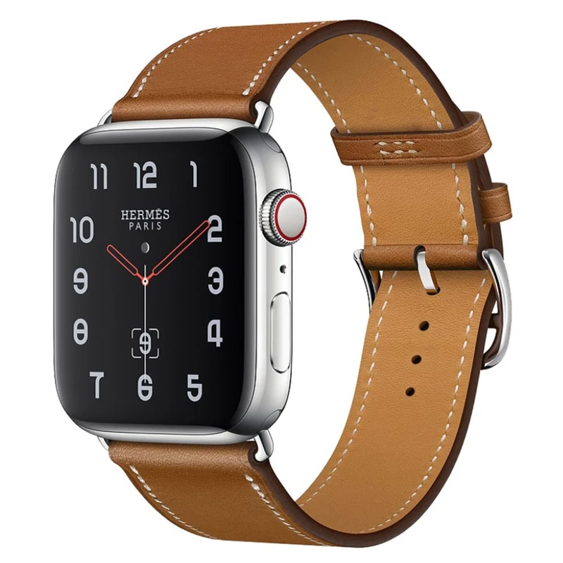 Bequem Apple Watch Series 4 44mm Echtes Leder armband