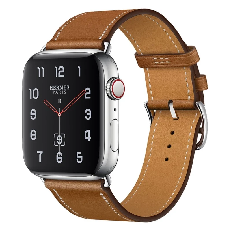 Bequem Apple Watch Series 4 44mm Echtes Leder armband