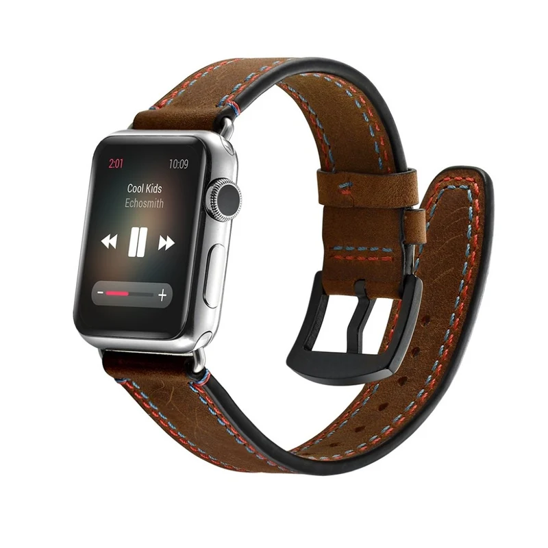 Apple Watch Series 5 44mm / Apple Watch 44mm Echtes Leder armband