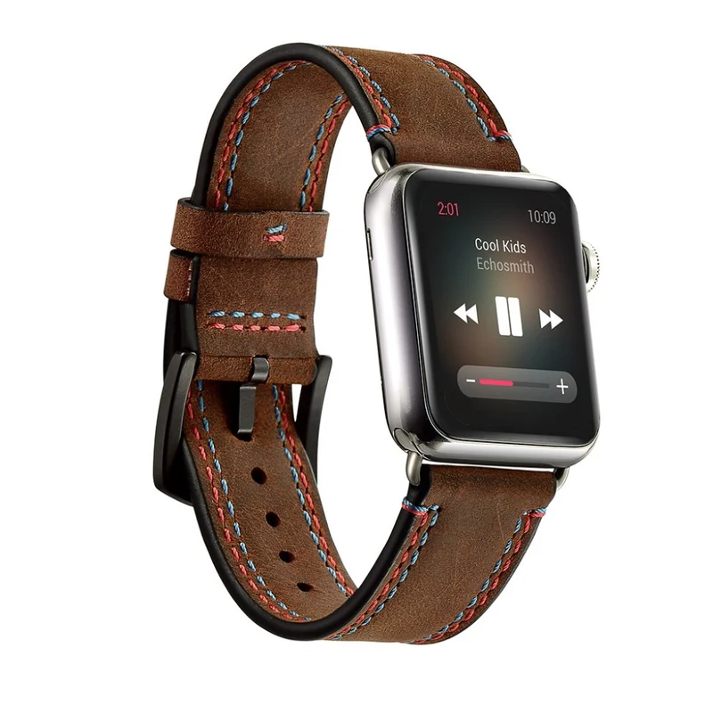 Apple Watch Series 5 44mm / Apple Watch 44mm Echtes Leder armband