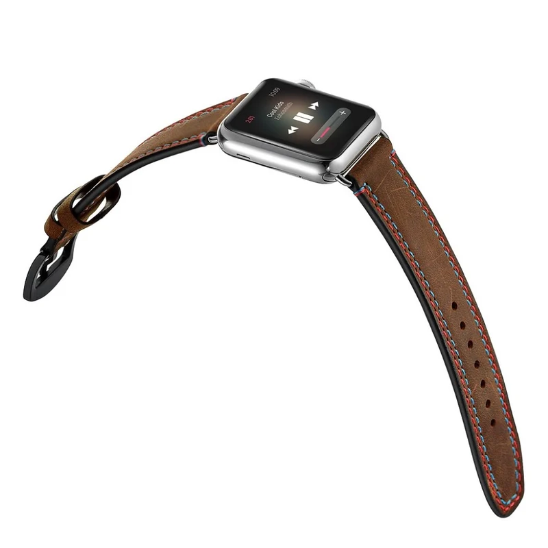Apple Watch Series 5 44mm / Apple Watch 44mm Echtes Leder armband