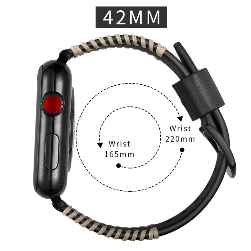 Apple Watch Series 5 44mm / Apple Watch 44mm Echtes Leder armband