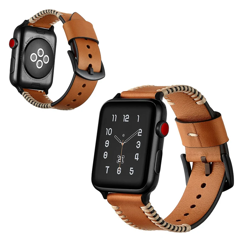 Apple Watch Series 5 44mm / Apple Watch 44mm Echtes Leder armband