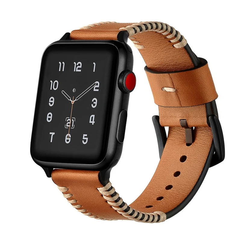 Apple Watch Series 5 44mm / Apple Watch 44mm Echtes Leder armband