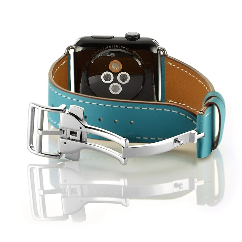 Apple Watch Series 5 44mm / Apple Watch 44mm Echtes Leder armband