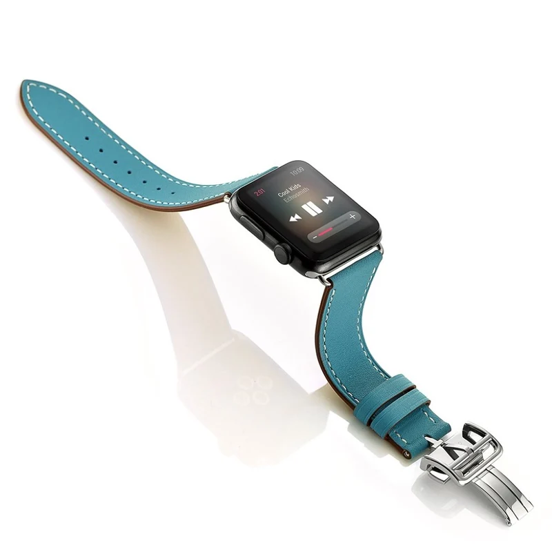 Apple Watch Series 5 44mm / Apple Watch 44mm Echtes Leder armband