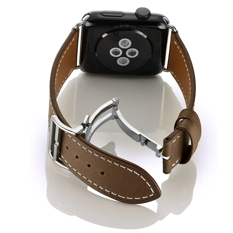 Apple Watch Series 5 44mm / Apple Watch 44mm Echtes Leder armband
