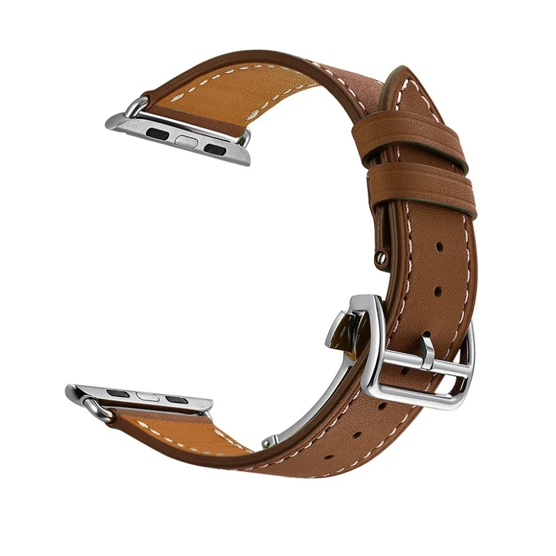 Apple Watch Series 5 44mm / Apple Watch 44mm Echtes Leder armband