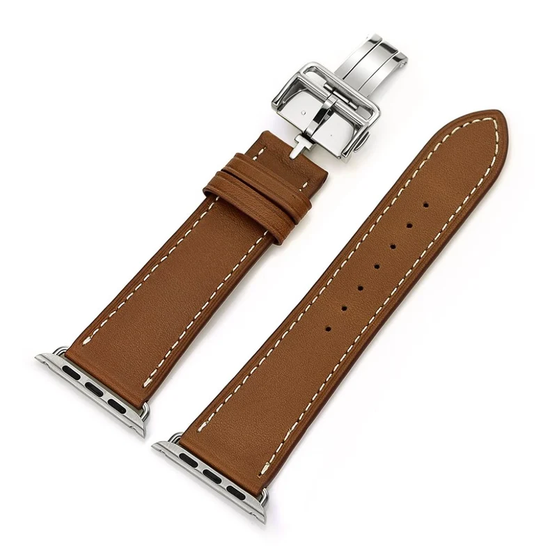 Apple Watch Series 5 44mm / Apple Watch 44mm Echtes Leder armband