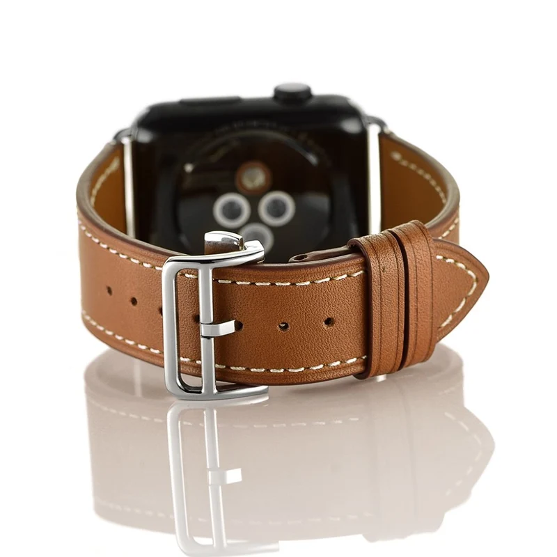 Apple Watch Series 5 44mm / Apple Watch 44mm Echtes Leder armband