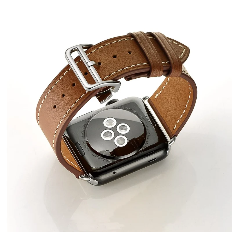 Apple Watch Series 5 44mm / Apple Watch 44mm Echtes Leder armband